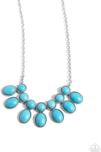 Load image into Gallery viewer, Environmental Impact Blue Necklace