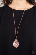 Cargar imagen en el visor de la galería, Changing Leaves - Copper necklace