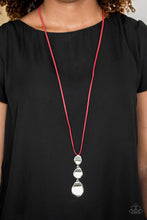 Load image into Gallery viewer, Embrace The Journey - Red Necklace