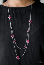 Laden Sie das Bild in den Galerie-Viewer, Raise Your Glass - Pink necklace