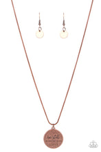Laden Sie das Bild in den Galerie-Viewer, Be Still - Copper necklace