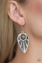 Load image into Gallery viewer, Take A WALKABOUT - Green ♥ Earrings