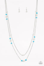 Load image into Gallery viewer, Spring Splash - Blue  Necklace