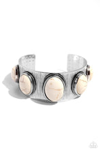 Load image into Gallery viewer, Earthy Echo - White bracelet