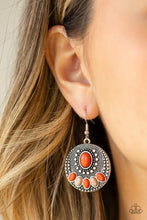 Laden Sie das Bild in den Galerie-Viewer, Sandstone Paradise - Orange earring