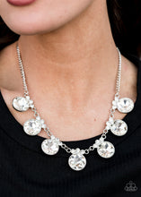 Load image into Gallery viewer, GLOW-Getter Glamour - White necklace