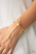 Load image into Gallery viewer, Industrial Impact - Gold bracelet