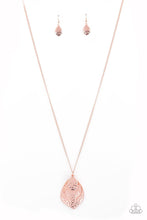 Cargar imagen en el visor de la galería, Changing Leaves - Copper necklace