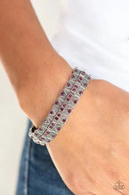 Load image into Gallery viewer, Modern Magnificence - Purple bracelet