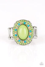 Load image into Gallery viewer, Colorfully Rustic - Green ring