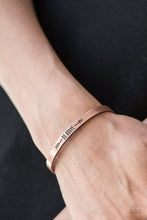 Load image into Gallery viewer, Brave and Bold - Copper Bracelet