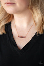 Cargar imagen en el visor de la galería, Love One Another - Copper necklace