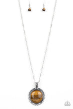 Cargar imagen en el visor de la galería, Stone Aura Brown Necklace