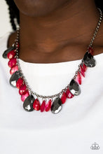 Laden Sie das Bild in den Galerie-Viewer, Hurricane Season - Red necklace
