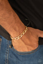 Laden Sie das Bild in den Galerie-Viewer, Goalpost - Gold bracelet