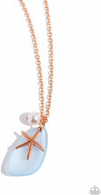 Load image into Gallery viewer, Sea Glass Stash copper necklace