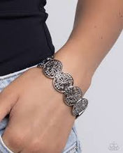 Load image into Gallery viewer, Portico Picnic - silver bracelet