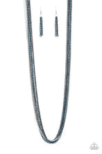 Load image into Gallery viewer, Colorful Calamity - Blue necklace