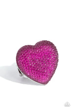 Laden Sie das Bild in den Galerie-Viewer, Hypnotizing Heart - pink - ring