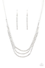 Laden Sie das Bild in den Galerie-Viewer, Surreal Sparkle - White necklace