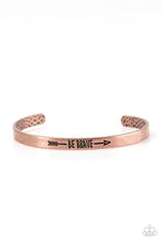 Load image into Gallery viewer, Brave and Bold - Copper Bracelet