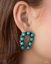 Load image into Gallery viewer, Wild West Wonder - Blue earring