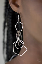 Laden Sie das Bild in den Galerie-Viewer, Five-Sided Fabulous - Silver earring