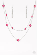 Laden Sie das Bild in den Galerie-Viewer, Raise Your Glass - Pink necklace