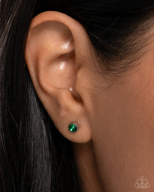 Logical Light - Green earring