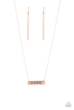 Cargar imagen en el visor de la galería, Love One Another - Copper necklace