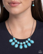 Load image into Gallery viewer, Environmental Impact Blue Necklace