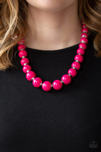 Everyday Eye Candy Pink Necklace