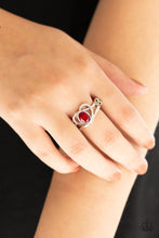 Load image into Gallery viewer, Paparazzi No HEART-Strings Attached - Red - SC Bling Boutique