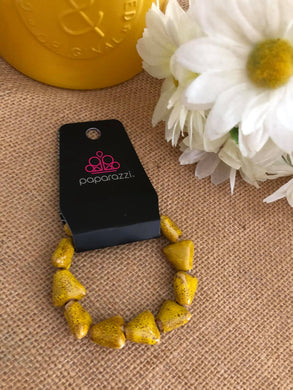 SHARK Out Of Water - Yellow Bracelet