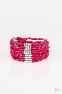 Outback Odyssey - Pink Bracelet - SC Bling Boutique