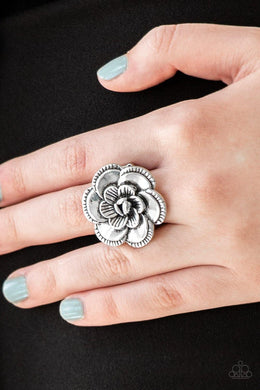 FLOWERBED and Breakfast - Silver - SC Bling Boutique