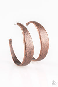 HOOP and Holler - Copper earrings - SC Bling Boutique