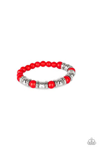 Across the Mesa Red bracelet - SC Bling Boutique