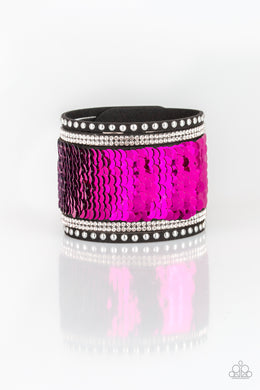 MERMAIDS Have More Fun - Pink Bracelet - SC Bling Boutique