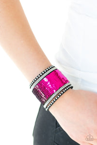 MERMAIDS Have More Fun - Pink Bracelet - SC Bling Boutique