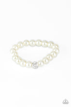 Load image into Gallery viewer, Paparazzi Bracelet - POSHing Your Luck - White - SC Bling Boutique