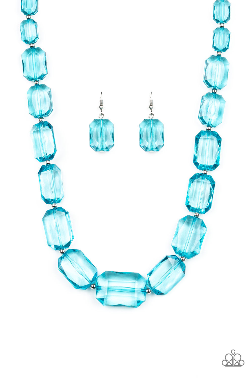 ICE Versa - Blue necklace - SC Bling Boutique