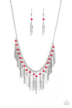 Load image into Gallery viewer, Feathered Ferocity - Red - SC Bling Boutique