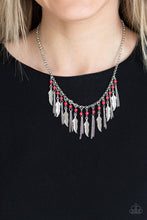 Load image into Gallery viewer, Feathered Ferocity - Red - SC Bling Boutique