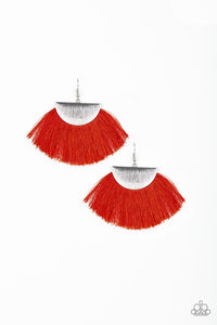 Paparazzi Fox Trap - Red Earring Hook - SC Bling Boutique