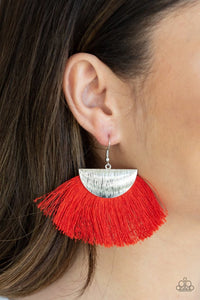 Paparazzi Fox Trap - Red Earring Hook - SC Bling Boutique