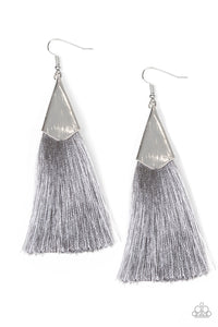 In Full PLUME - Silver earring - SC Bling Boutique