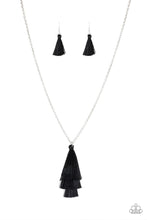 Laden Sie das Bild in den Galerie-Viewer, Paparazzi Triple The Tassel - Black - SC Bling Boutique