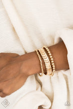 Cargar imagen en el visor de la galería, Paparazzi Bracelet ~ LAYER It On Me - Gold - SC Bling Boutique