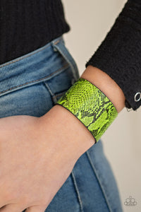 It’s A Jungle Out There - Green Urban Bracelet